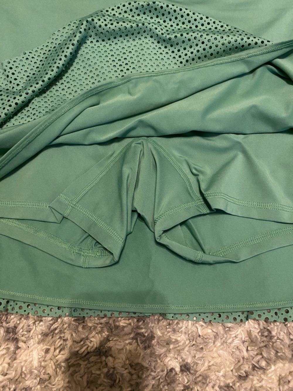 RLX Ralph Lauren Women's RLX Eyelet Interlock Golf Skort Skirt New $148 XXL - Picture 6 of 13